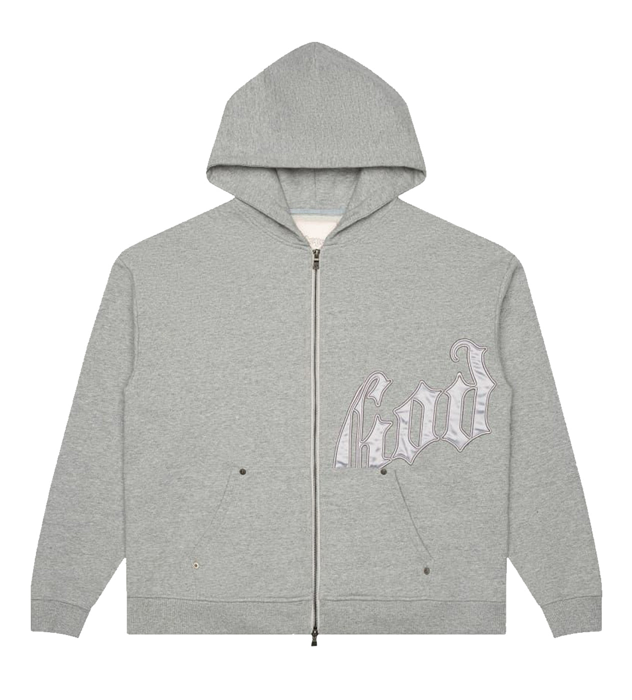 Godspeed OG Logo Sweatsuit Grey/Silver Satin