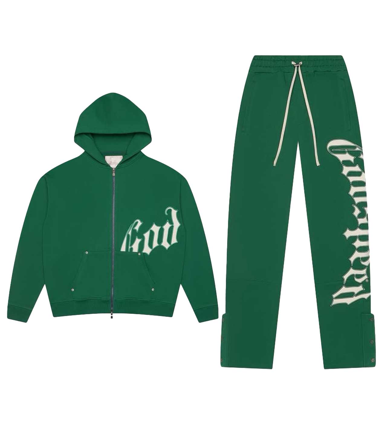 Godspeed OG Logo Sweatsuit V2 Green/White