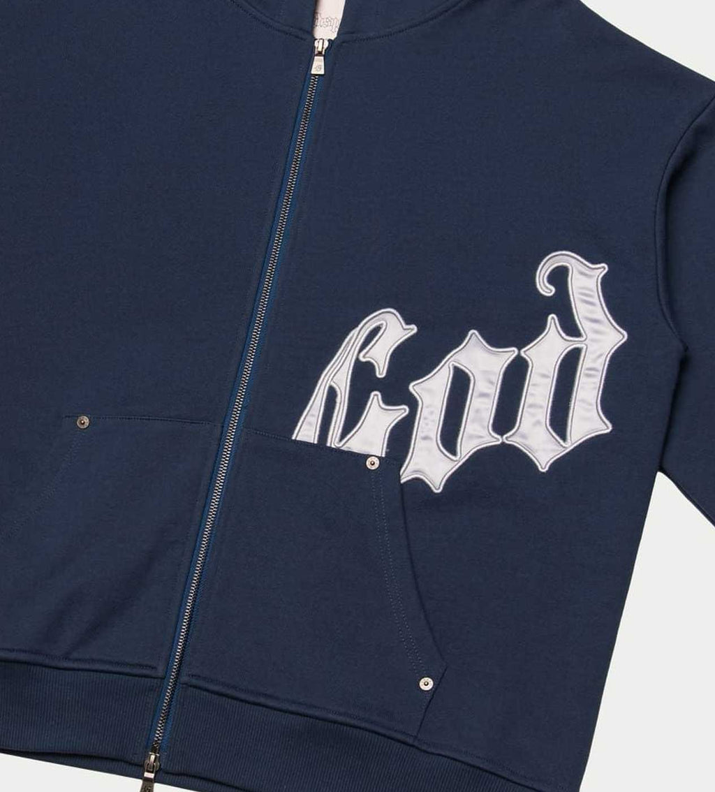 Godspeed OG Logo Sweatsuit V2 Navy/Silver