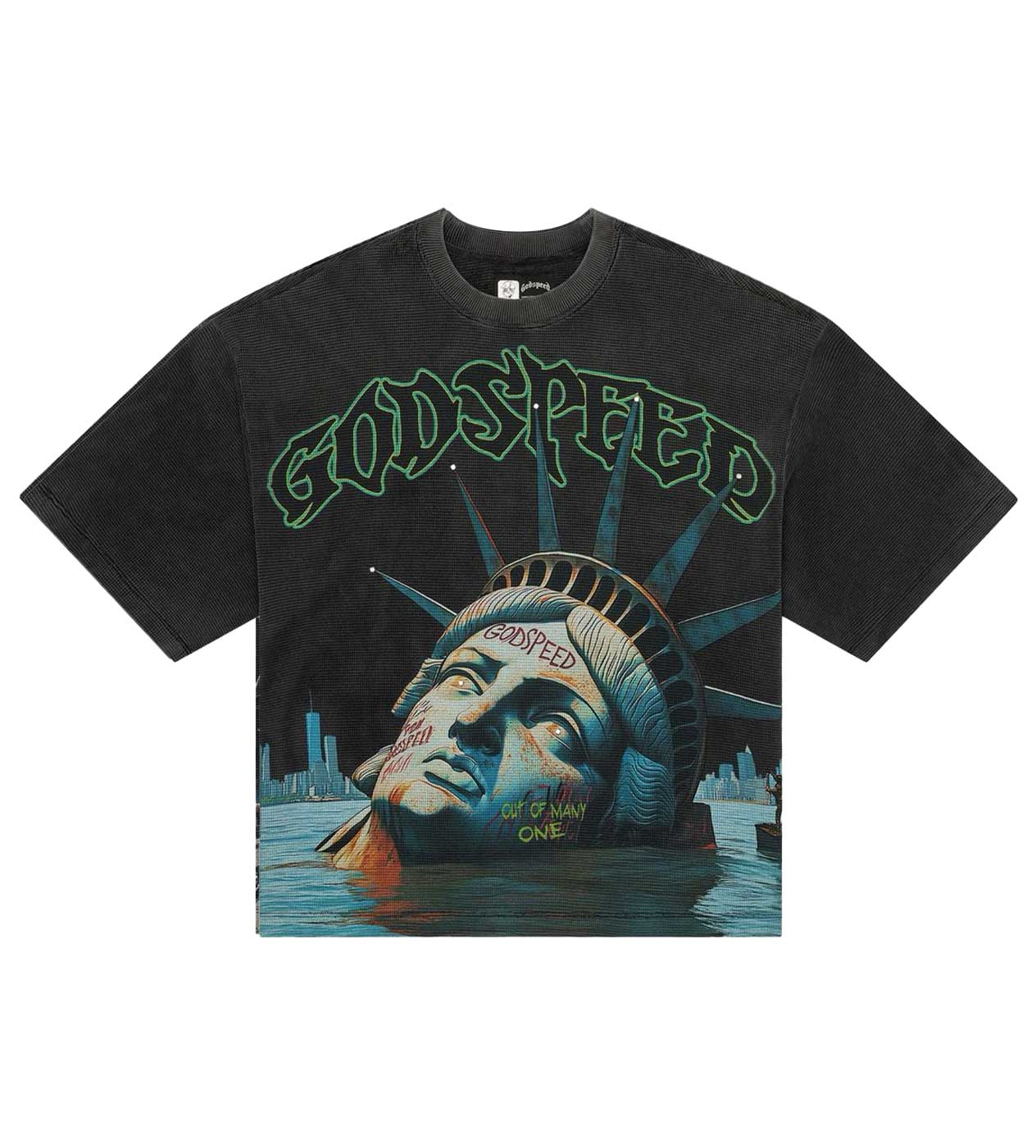 Godspeed Sunken Liberty Thermal Tee Grey