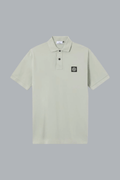 95% ORGANIC COTTON/ 5% ELASTANE PIQUÉ POLO SHIRT SAGE